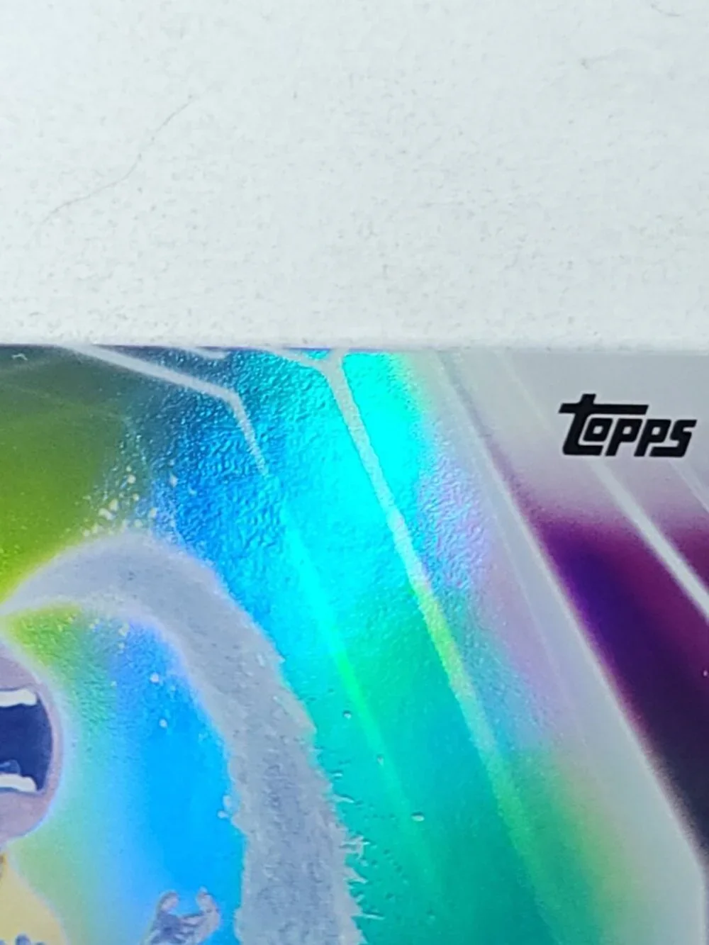 Wade Ripple Topps 2026 Disney Neon Holo Parallel Refractor Limited 22/99 - Picture 4 of 5